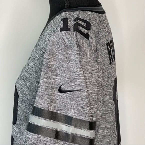 Nike Aaron Rodgers Green Bay Packers Women's Gridiron Grey Limited Jersey Large - Picture 7 of 12